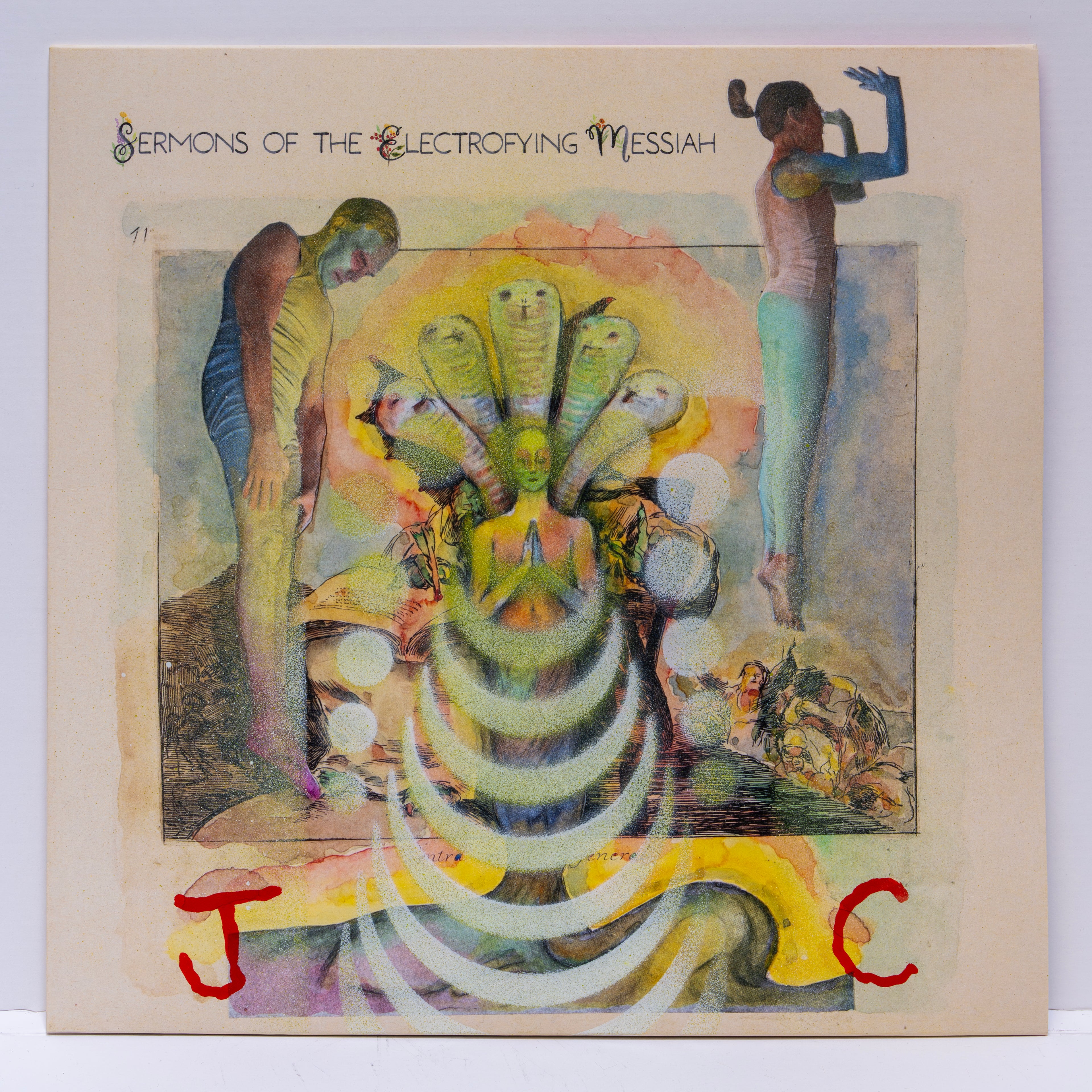 Jake Chapman & pdqb - 50 "Sermons of the Electrofying Messiah" - Gaza Support