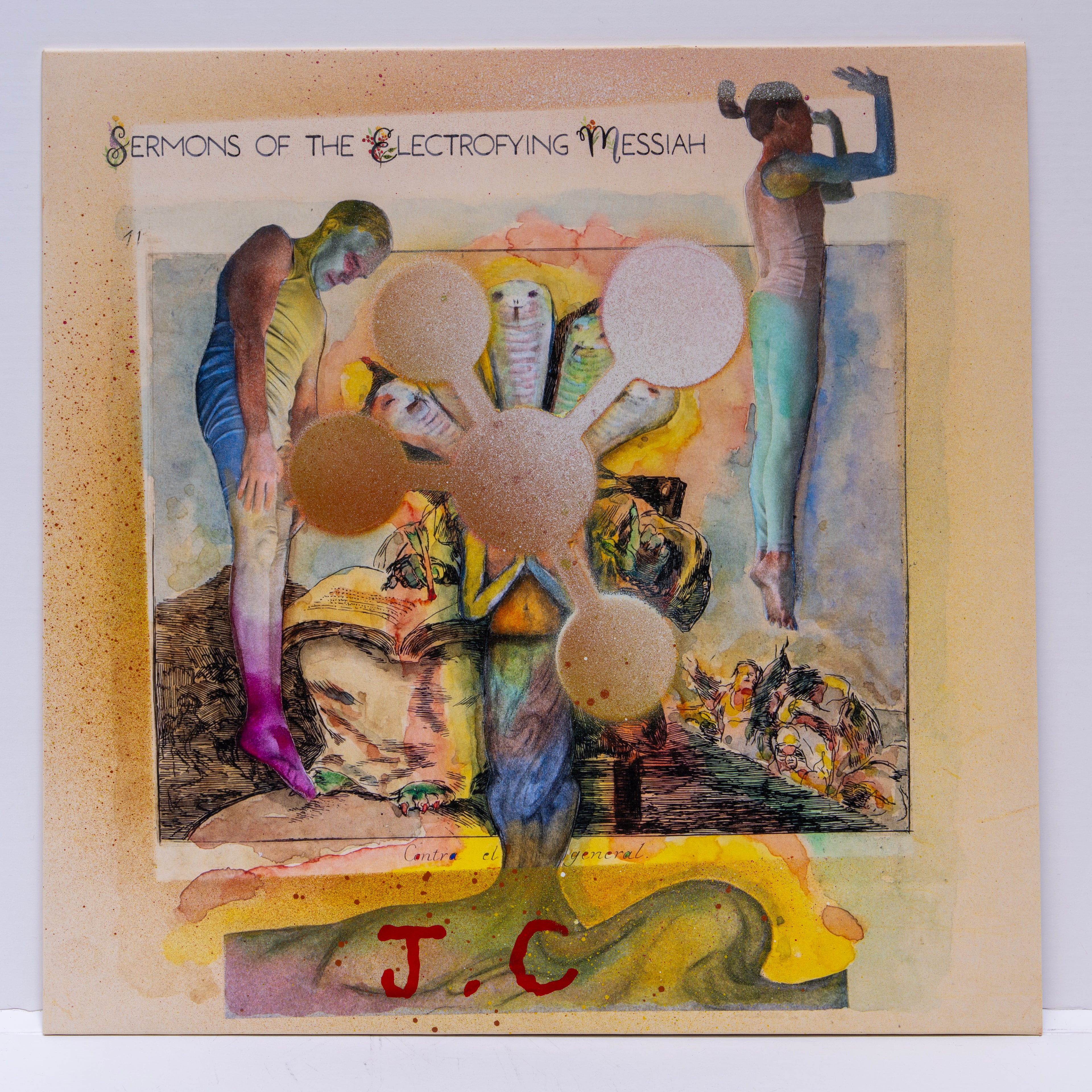 Jake Chapman & pdqb - 50 "Sermons of the Electrofying Messiah" - Gaza Support