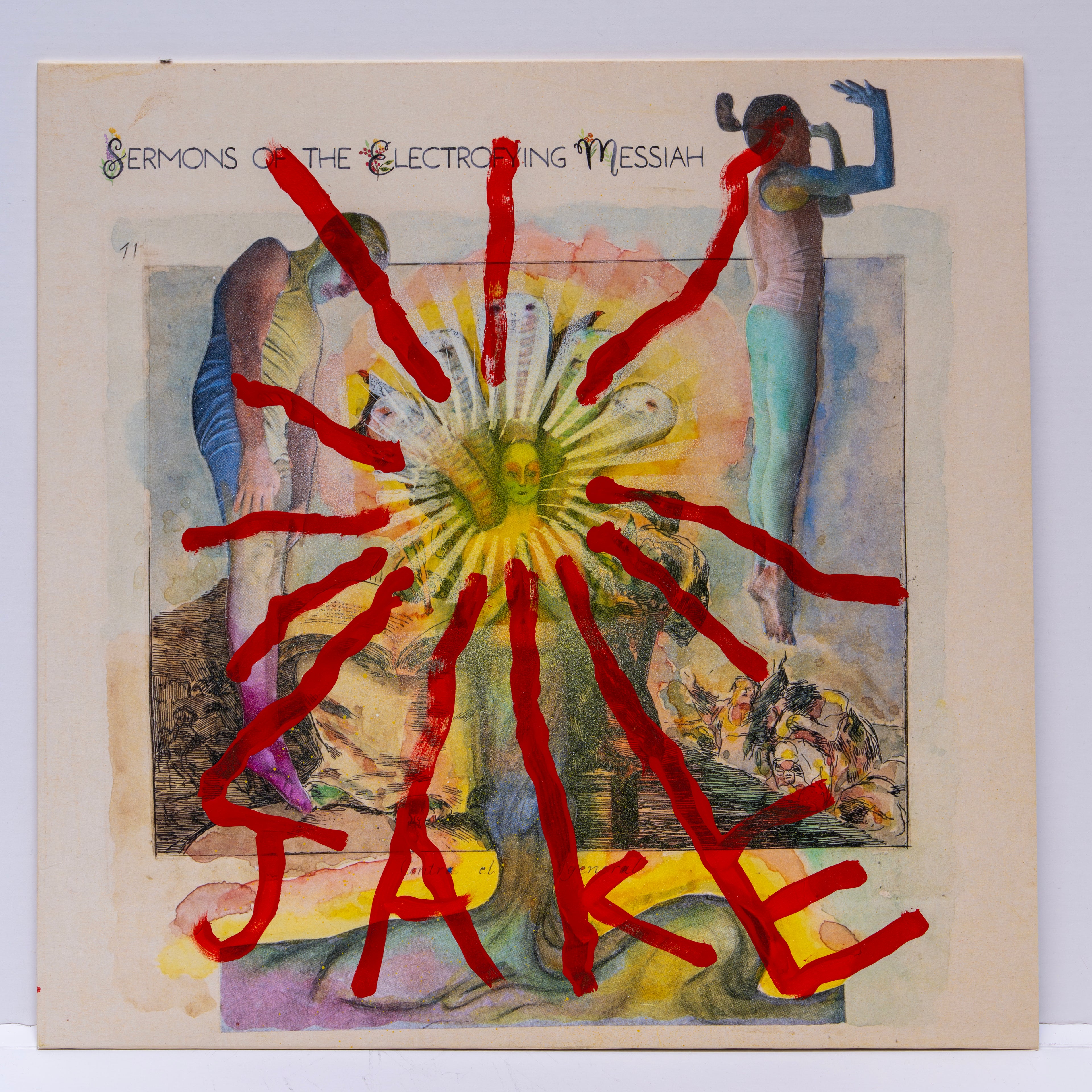 Jake Chapman & pdqb - 50 "Sermons of the Electrofying Messiah" - Gaza Support