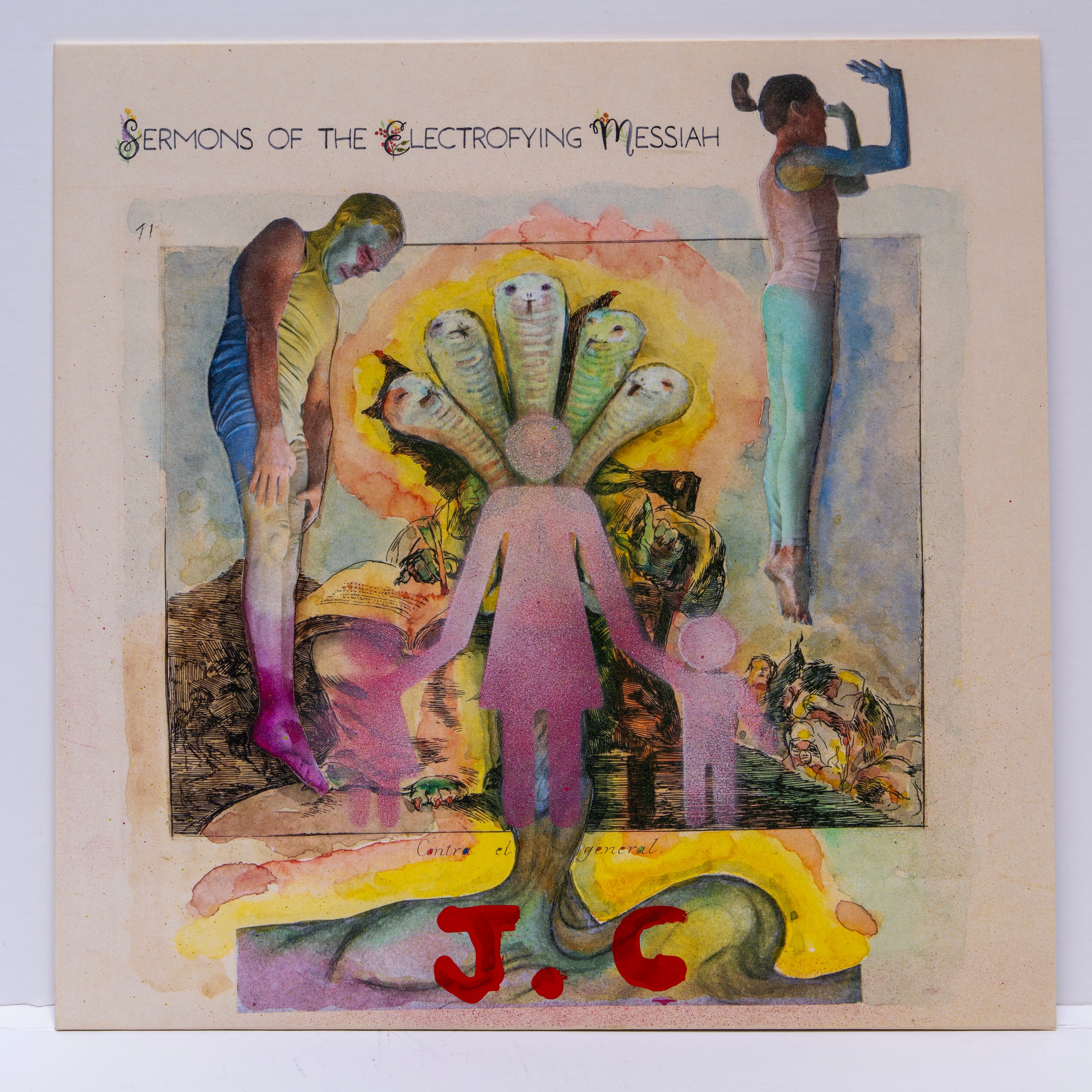 Jake Chapman & pdqb - 50 "Sermons of the Electrofying Messiah" - Gaza Support