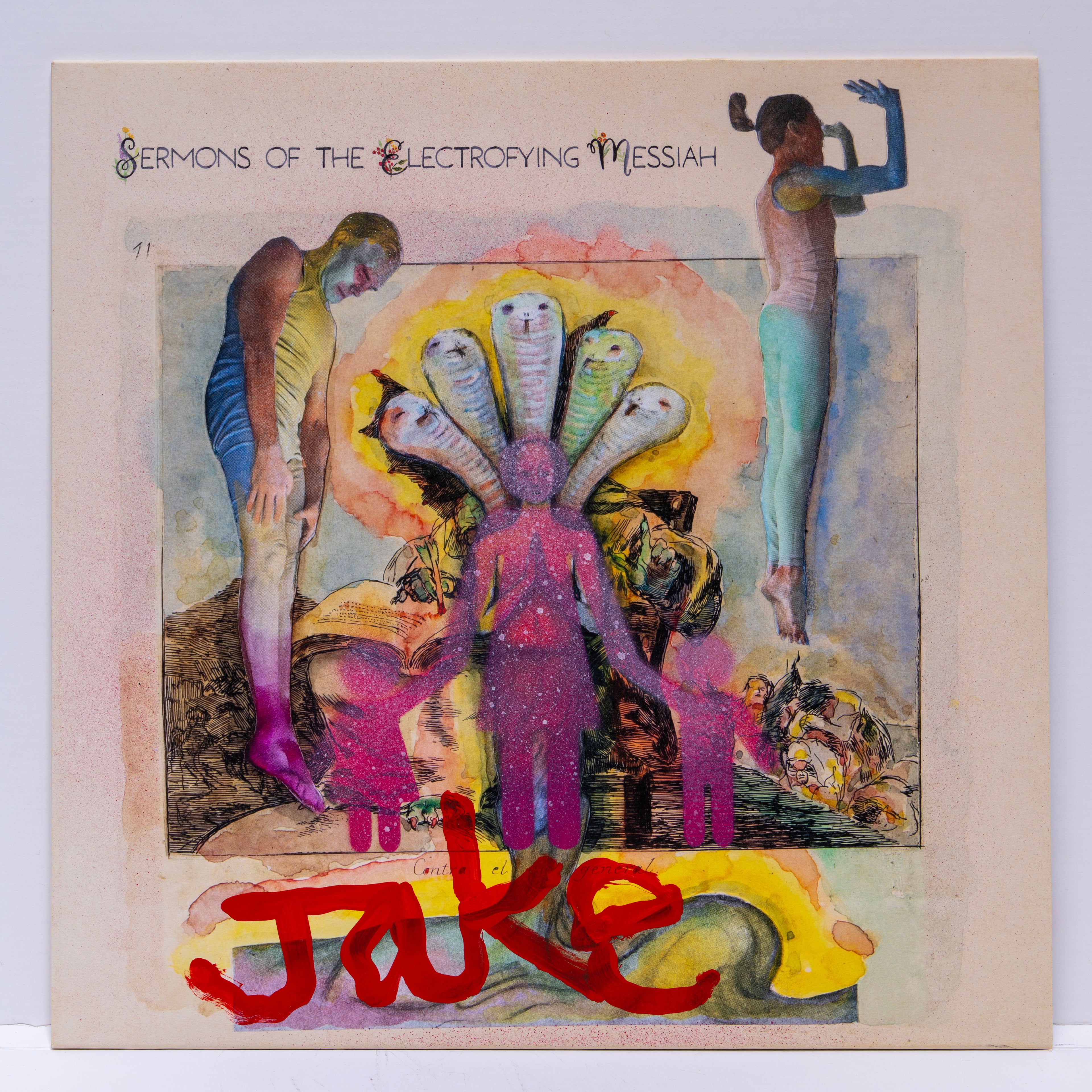 Jake Chapman & pdqb - 50 "Sermons of the Electrofying Messiah" - Gaza Support