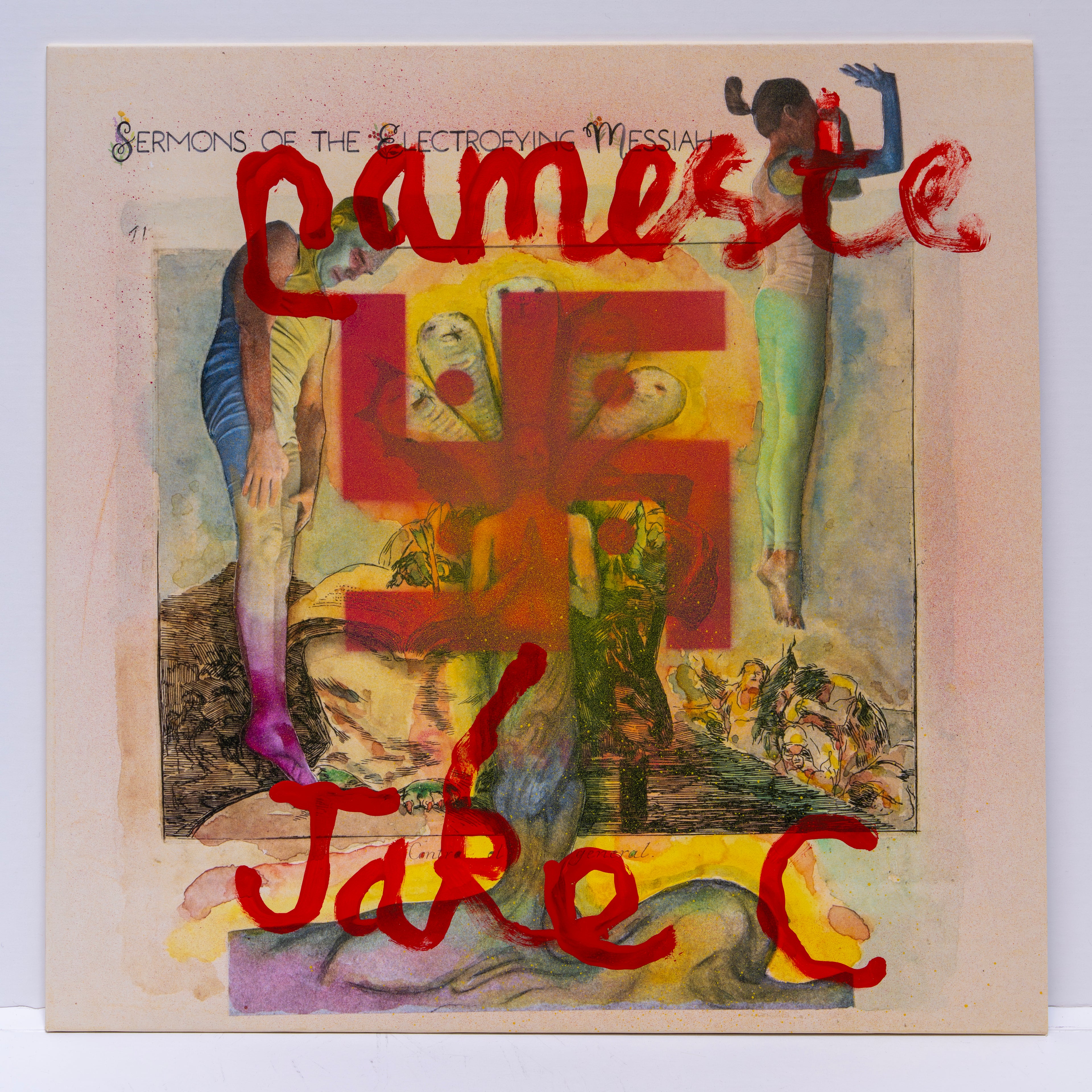 Jake Chapman & pdqb - 50 "Sermons of the Electrofying Messiah" - Gaza Support