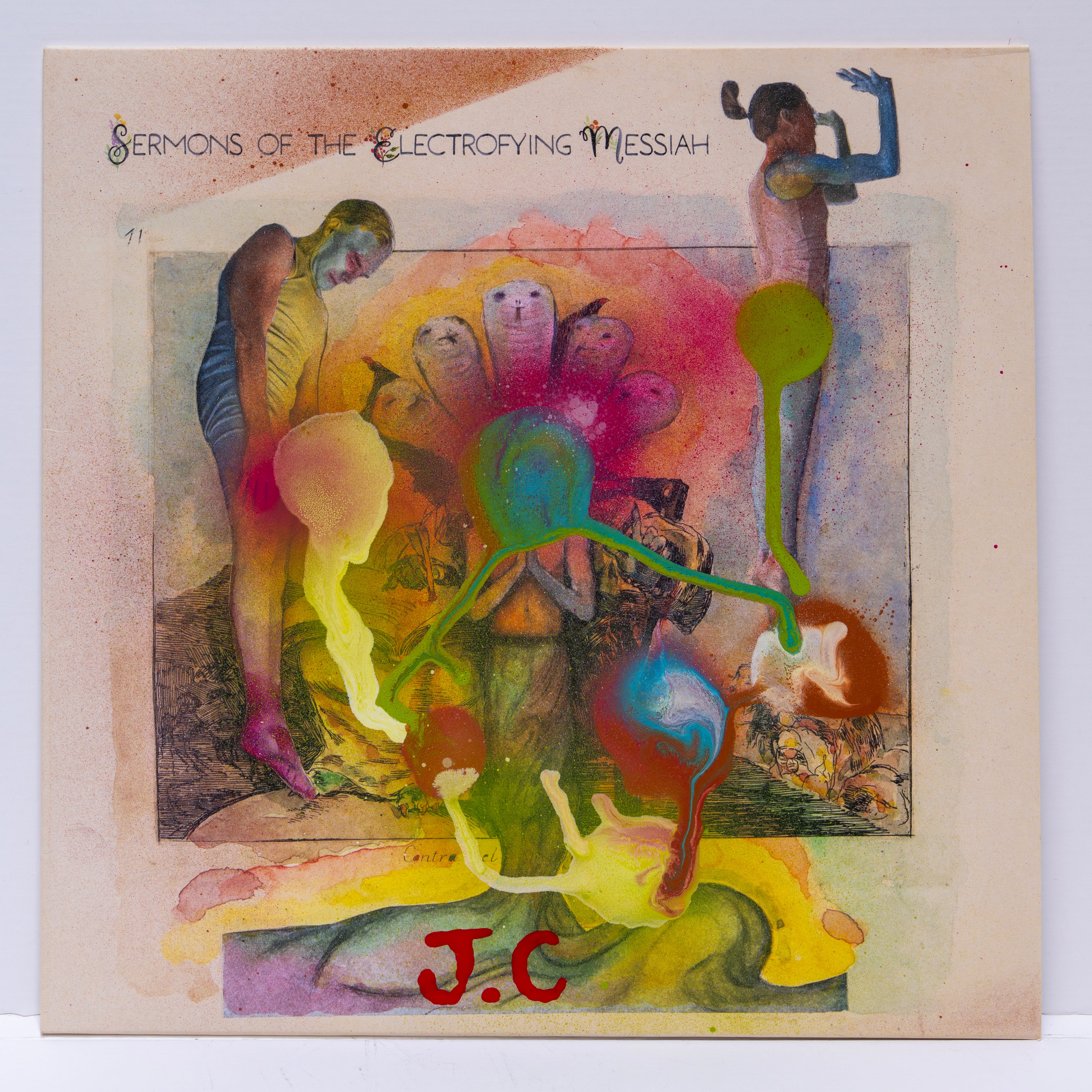 Jake Chapman & pdqb - 50 "Sermons of the Electrofying Messiah" - Gaza Support