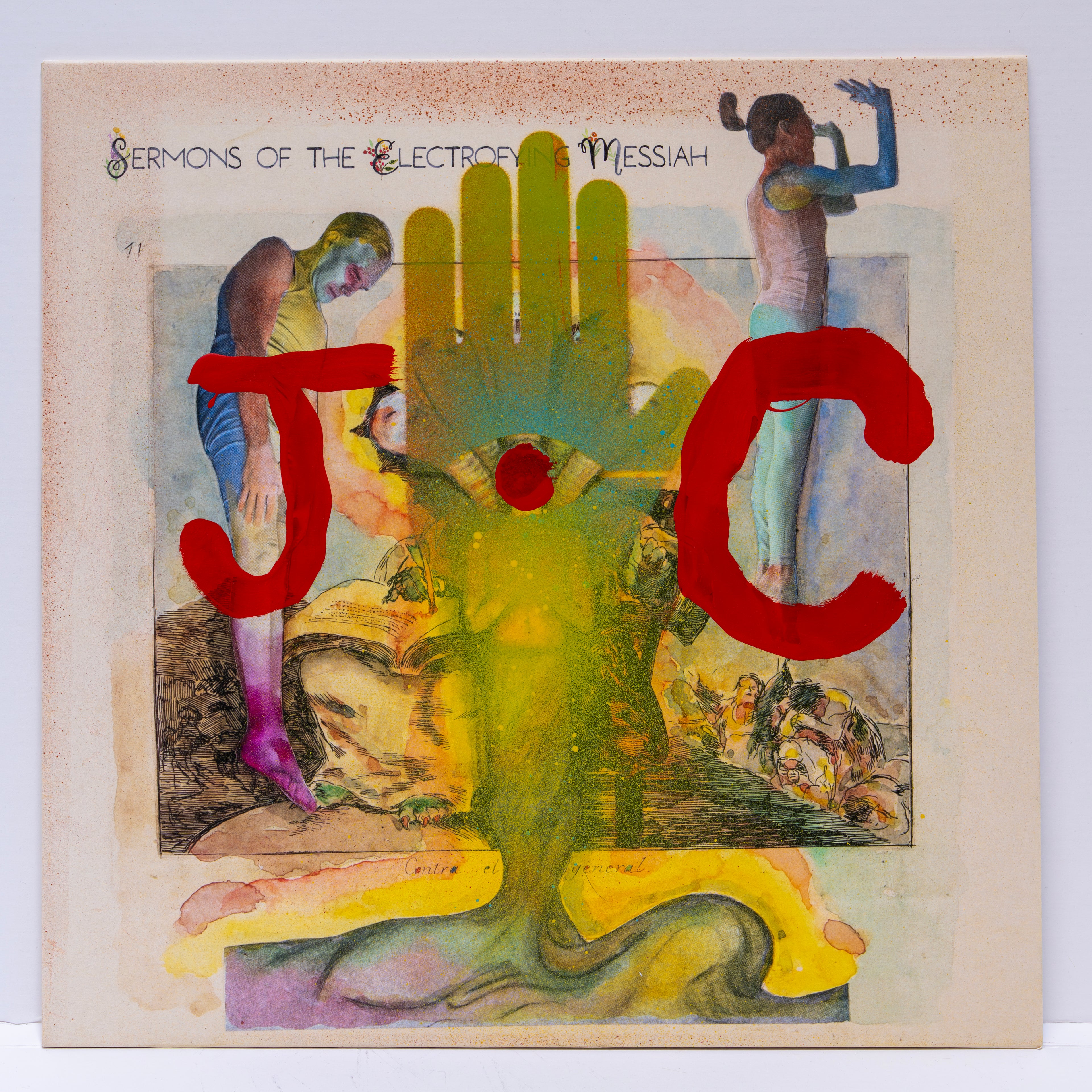 Jake Chapman & pdqb - 50 "Sermons of the Electrofying Messiah" - Gaza Support