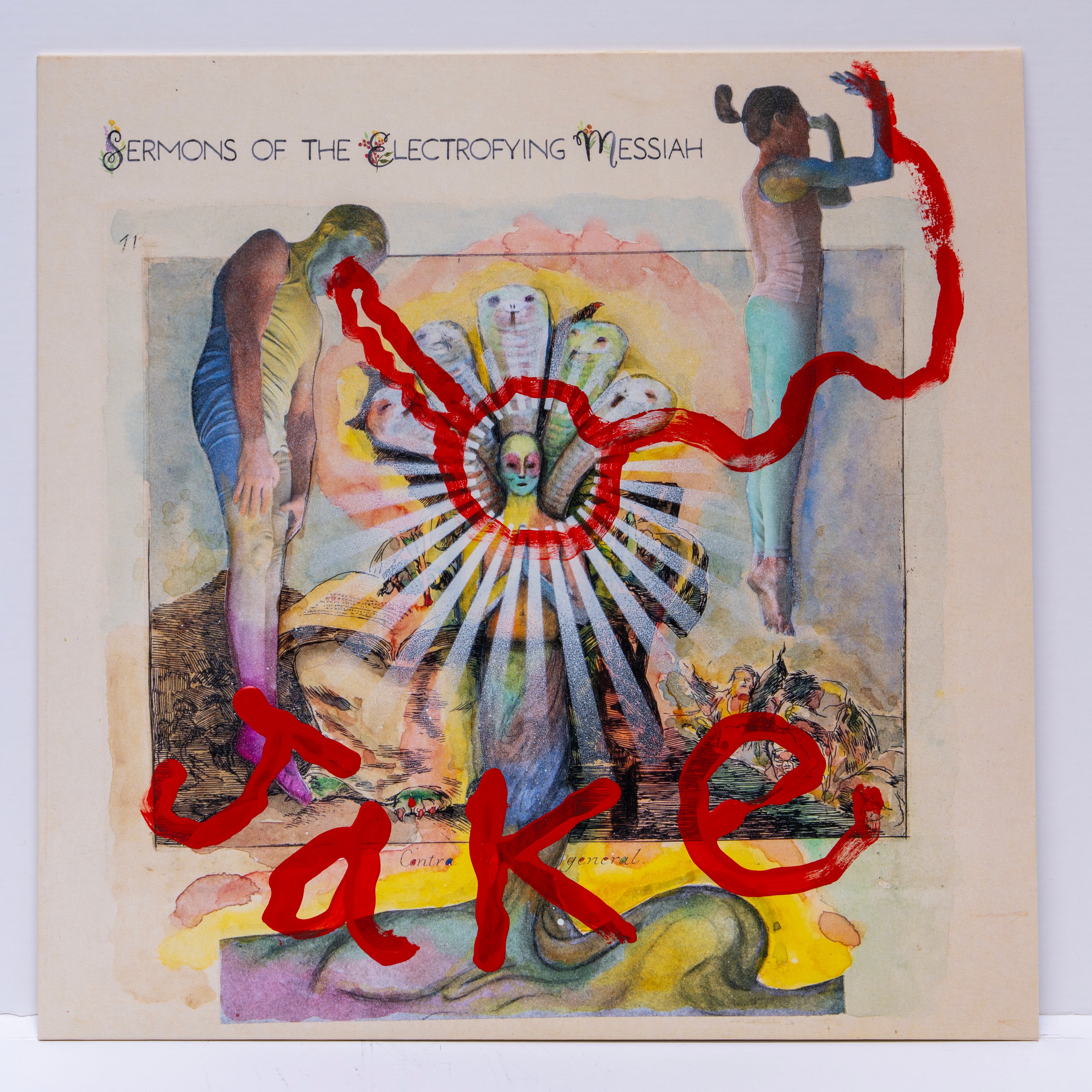 Jake Chapman & pdqb - 50 "Sermons of the Electrofying Messiah" - Gaza Support