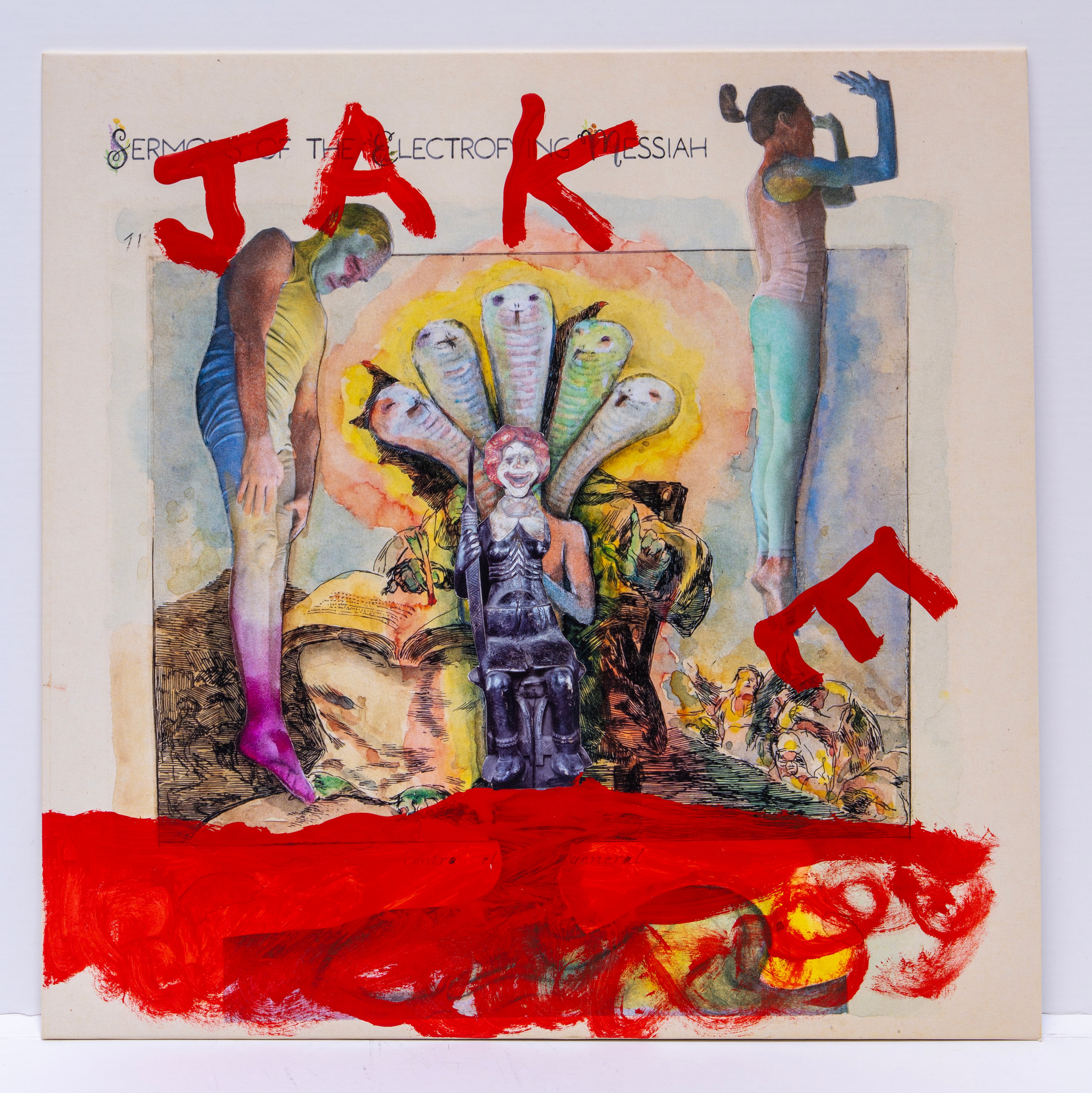 Jake Chapman & pdqb - 50 "Sermons of the Electrofying Messiah" - Gaza Support
