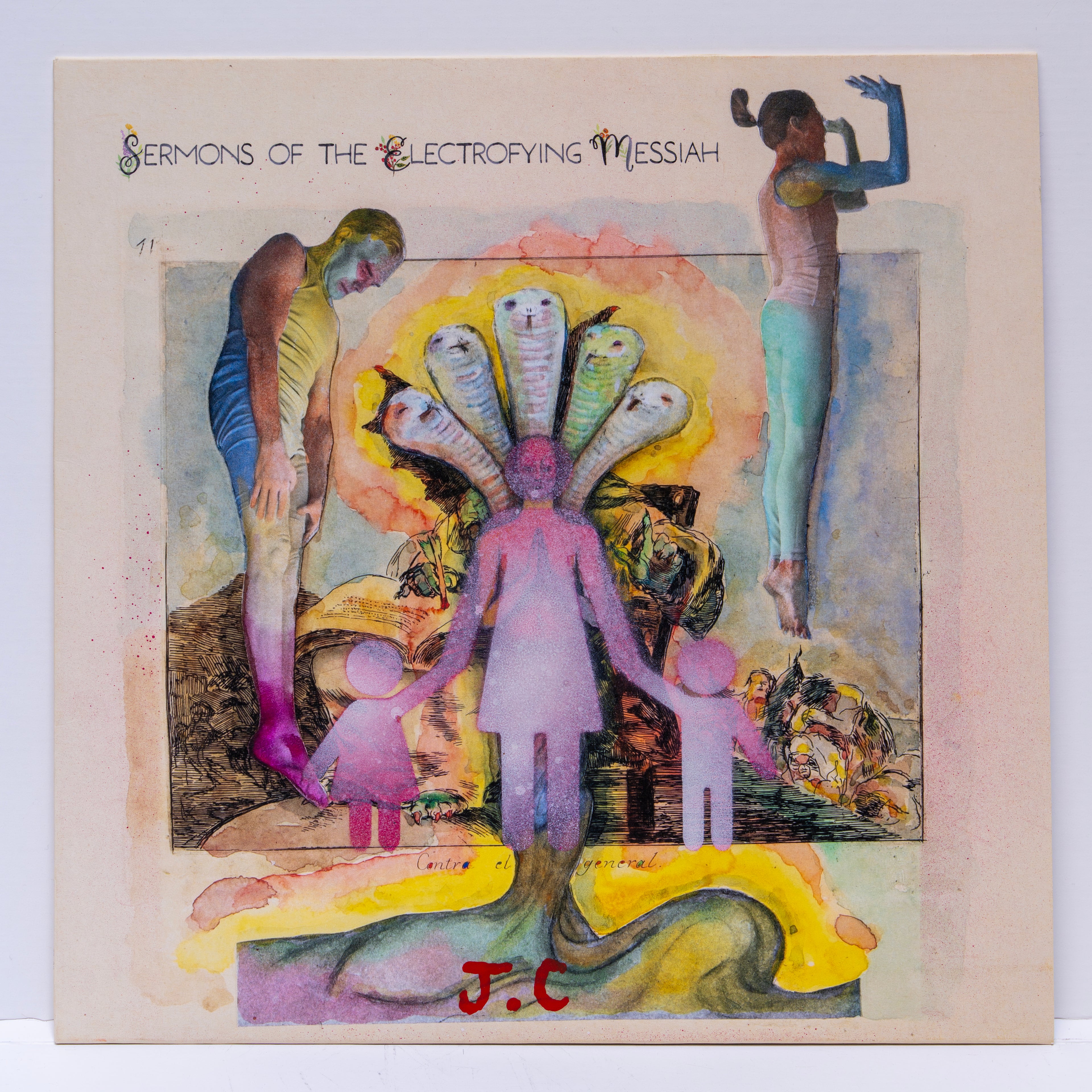 Jake Chapman & pdqb - 50 "Sermons of the Electrofying Messiah" - Gaza Support