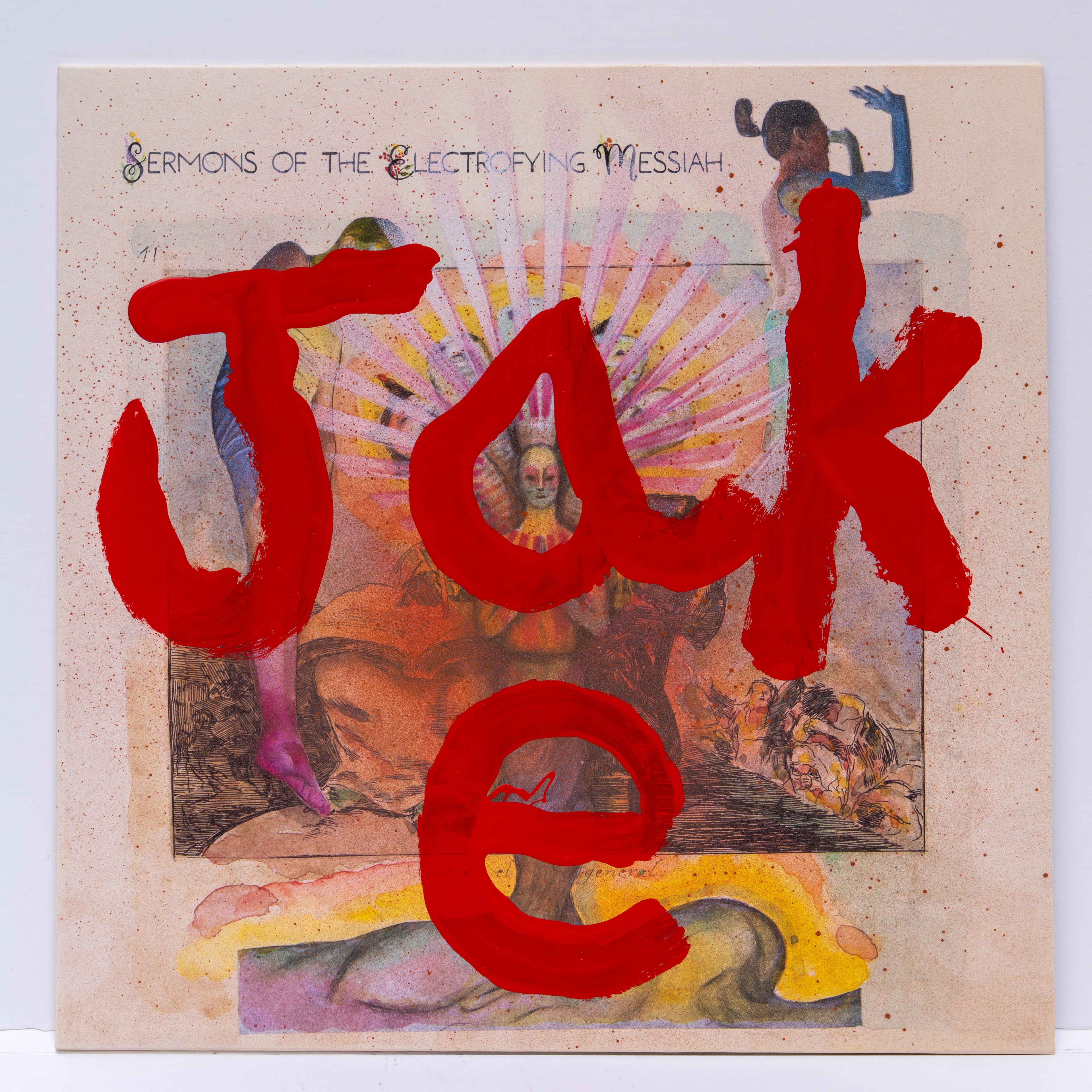 Jake Chapman & pdqb - 50 "Sermons of the Electrofying Messiah" - Gaza Support