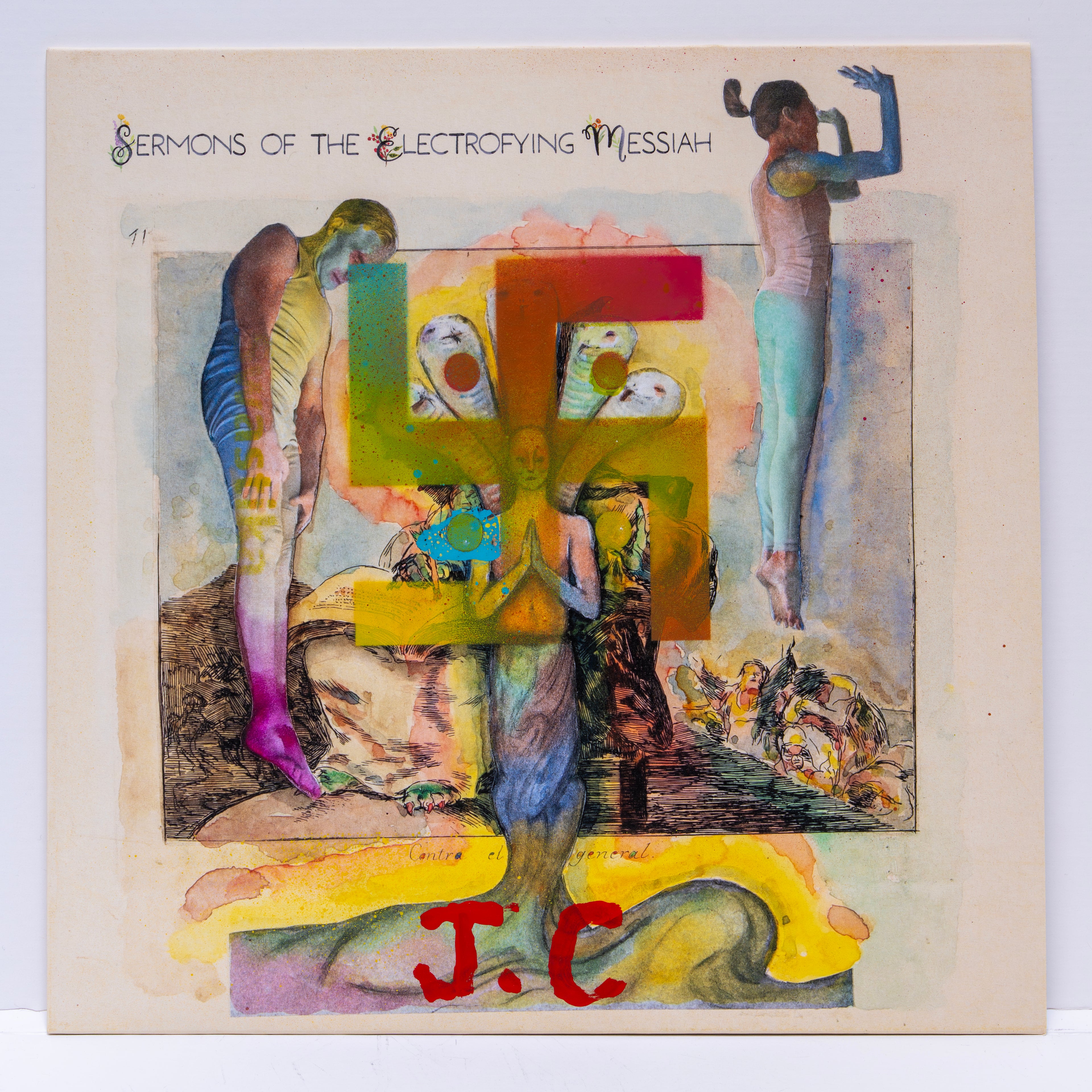 Jake Chapman & pdqb - 50 "Sermons of the Electrofying Messiah" - Gaza Support