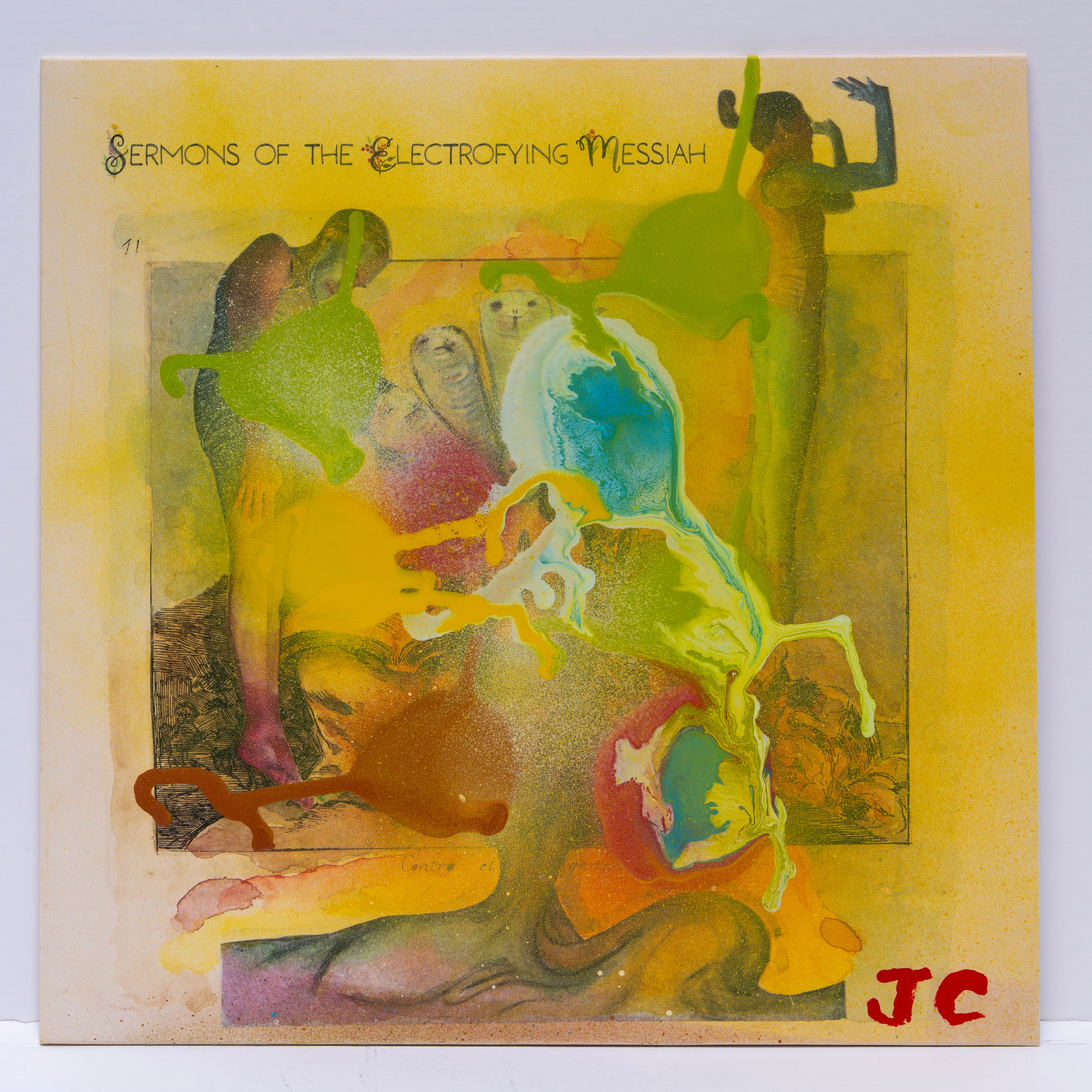 Jake Chapman & pdqb - 50 "Sermons of the Electrofying Messiah" - Gaza Support