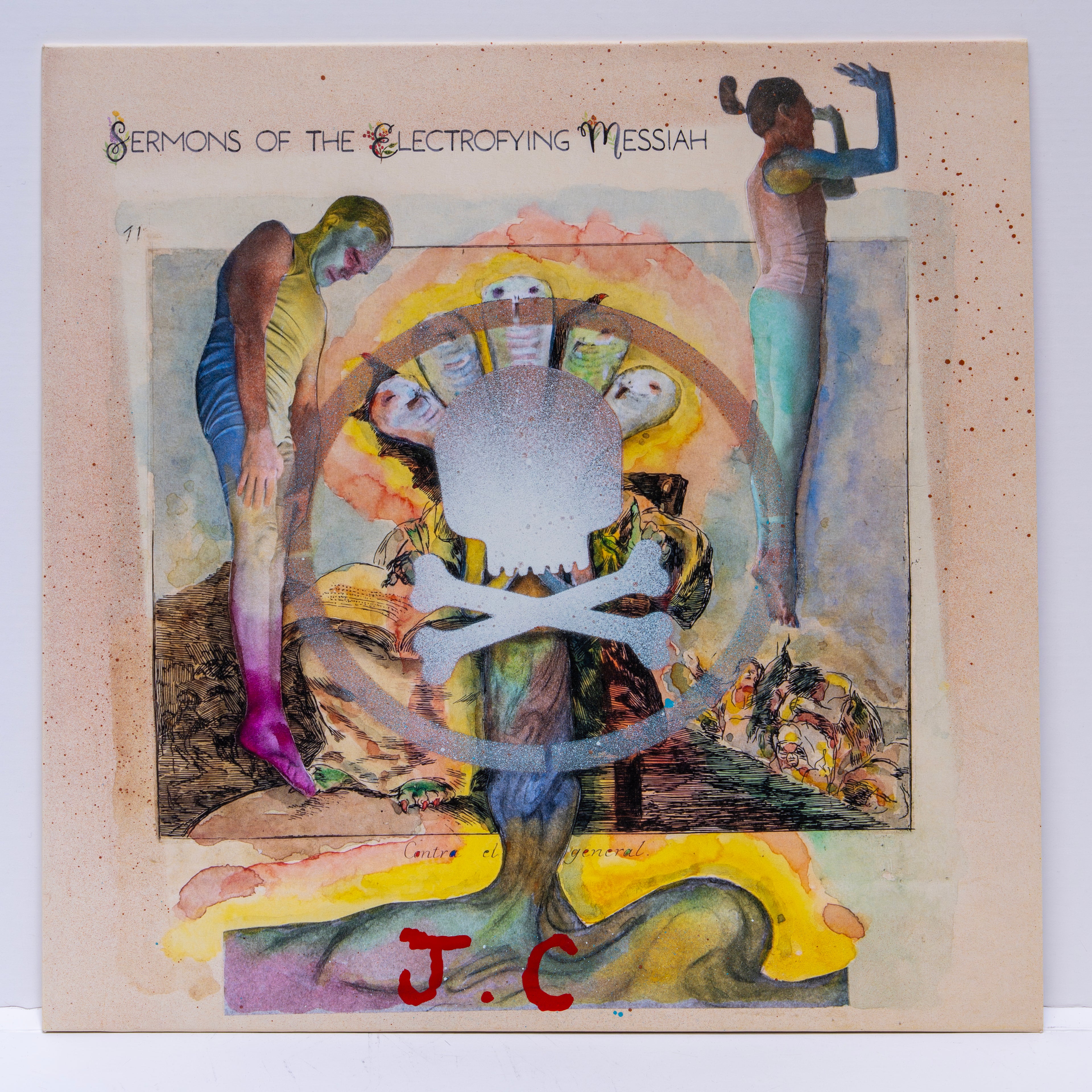 Jake Chapman & pdqb - 50 "Sermons of the Electrofying Messiah" - Gaza Support