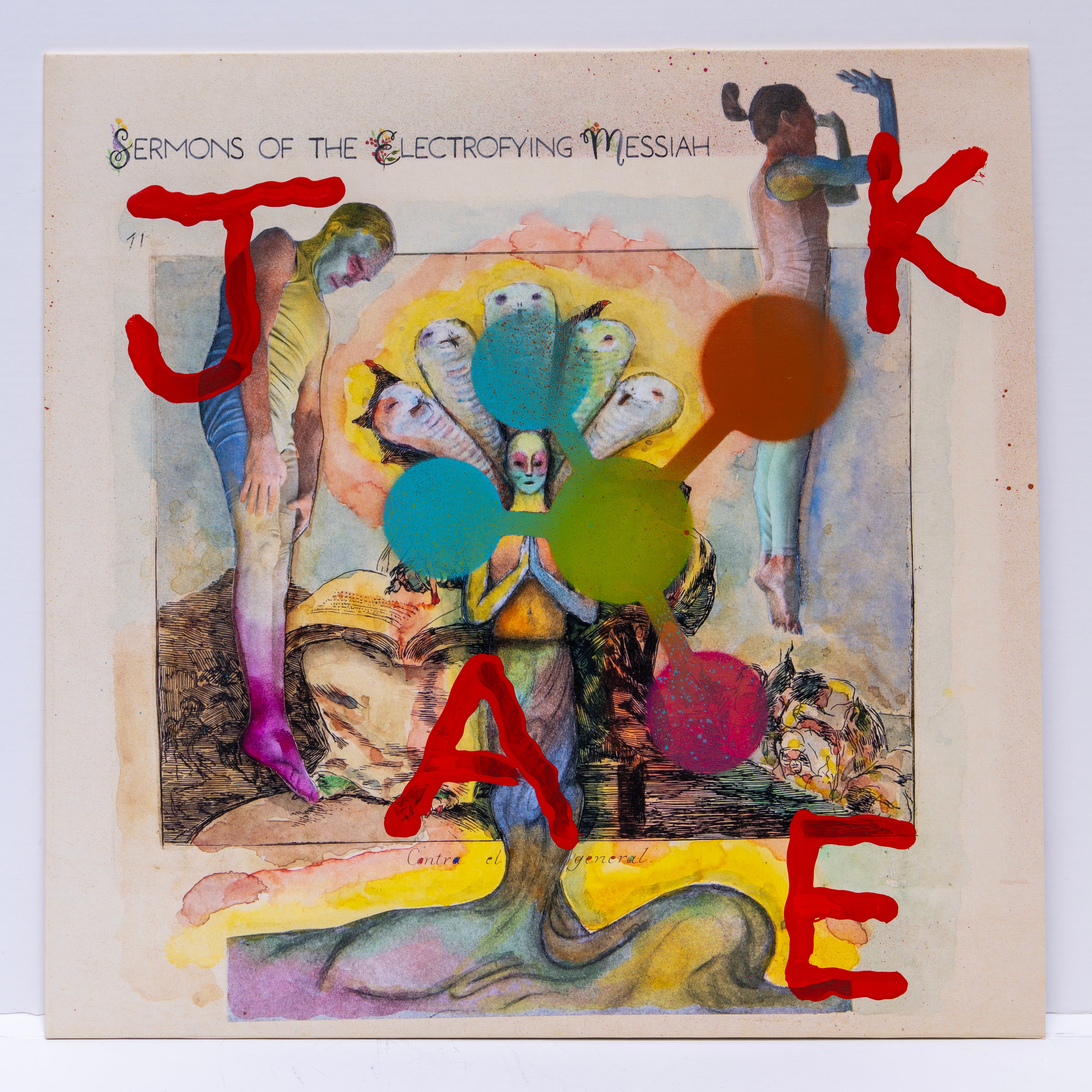Jake Chapman & pdqb - 50 "Sermons of the Electrofying Messiah" - Gaza Support