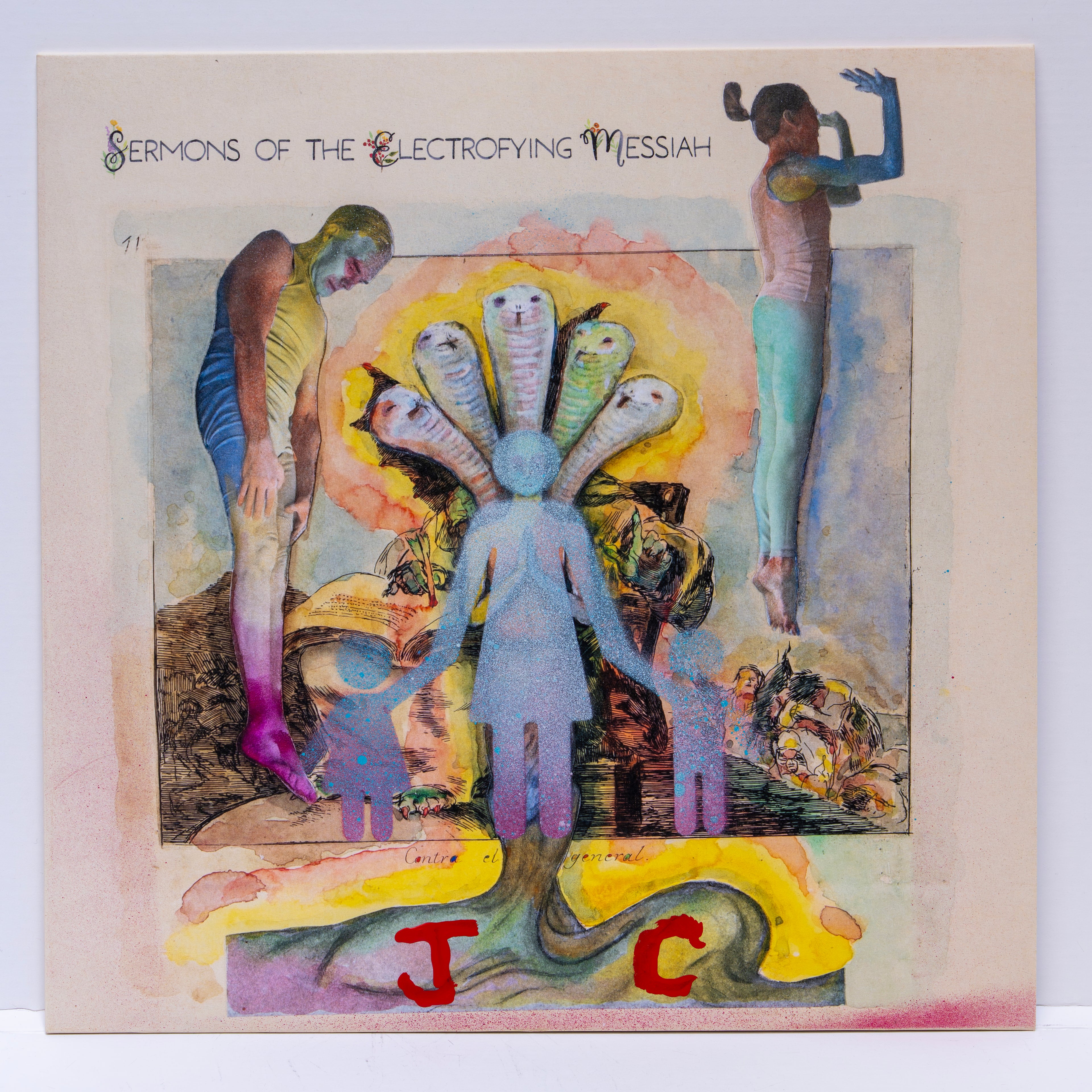 Jake Chapman & pdqb - 50 "Sermons of the Electrofying Messiah" - Gaza Support