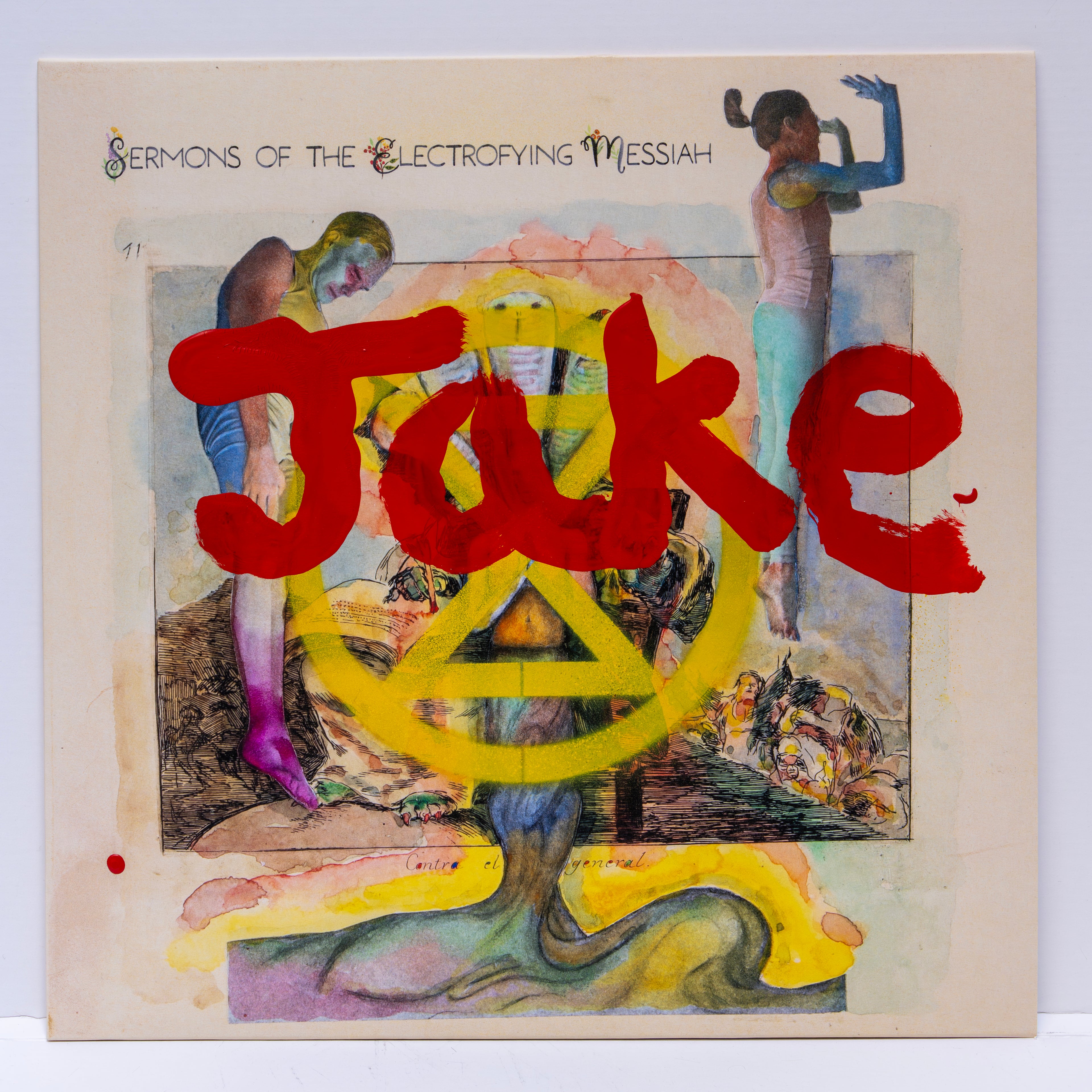 Jake Chapman & pdqb - 50 "Sermons of the Electrofying Messiah" - Gaza Support