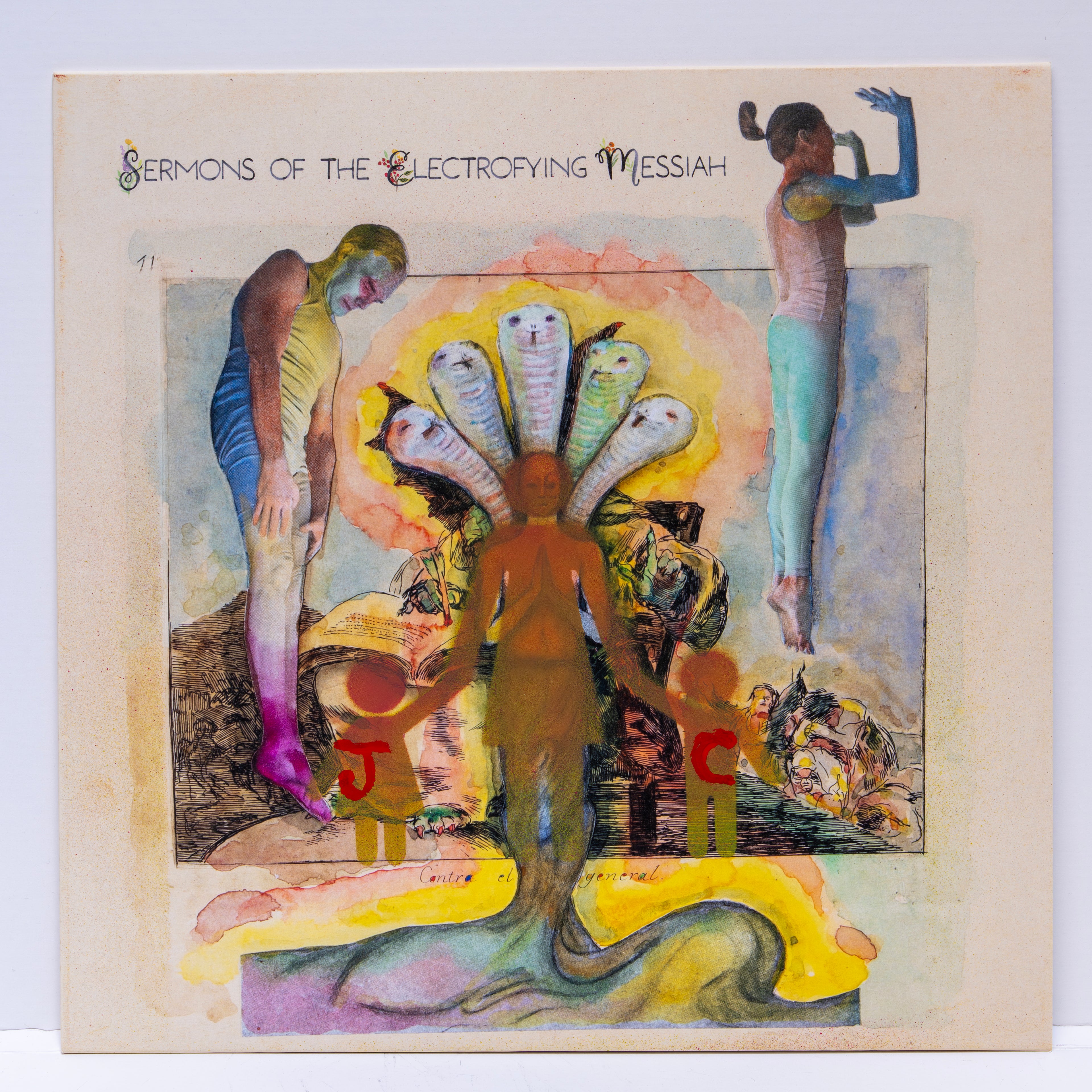 Jake Chapman & pdqb - 50 "Sermons of the Electrofying Messiah" - Gaza Support