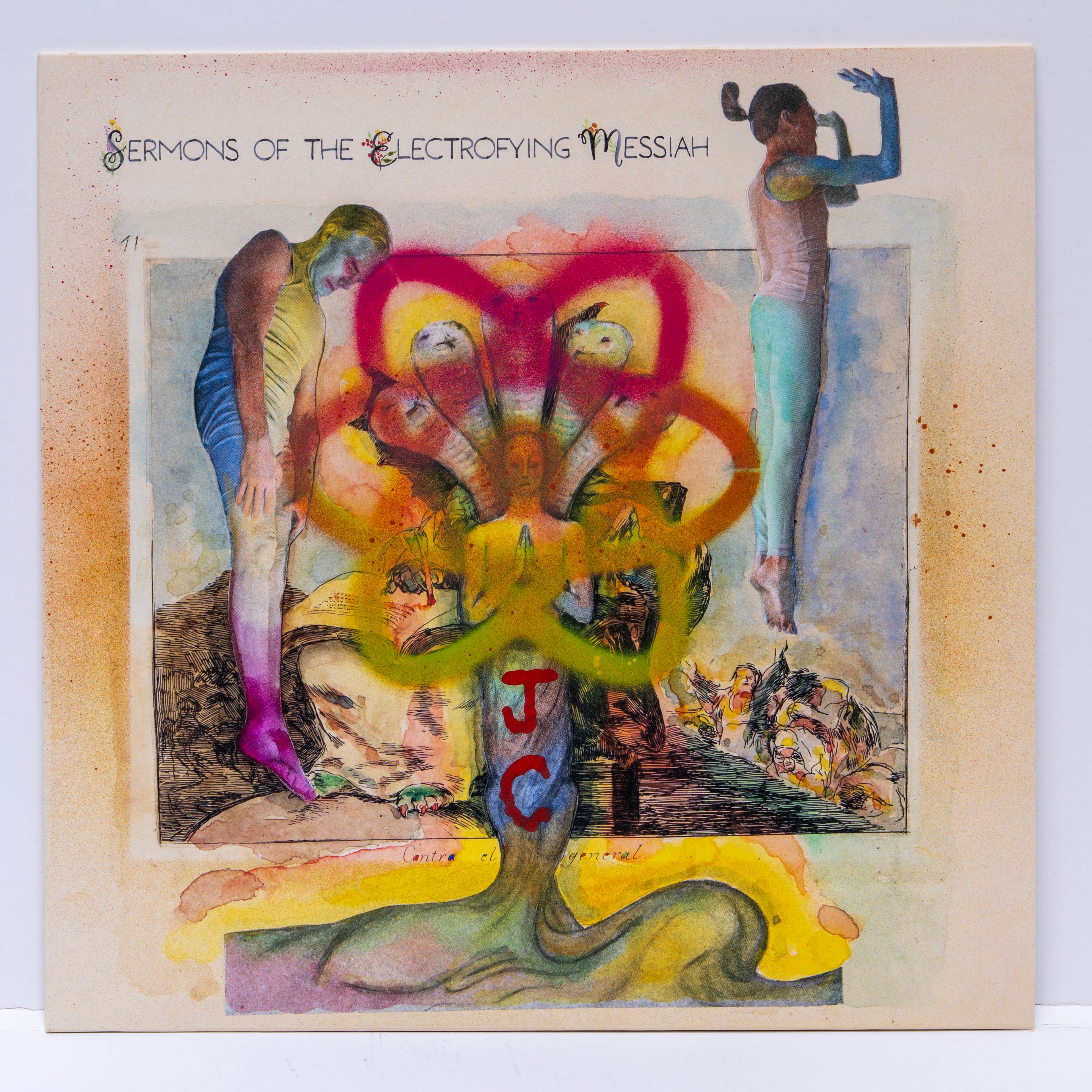 Jake Chapman & pdqb - 50 "Sermons of the Electrofying Messiah" - Gaza Support