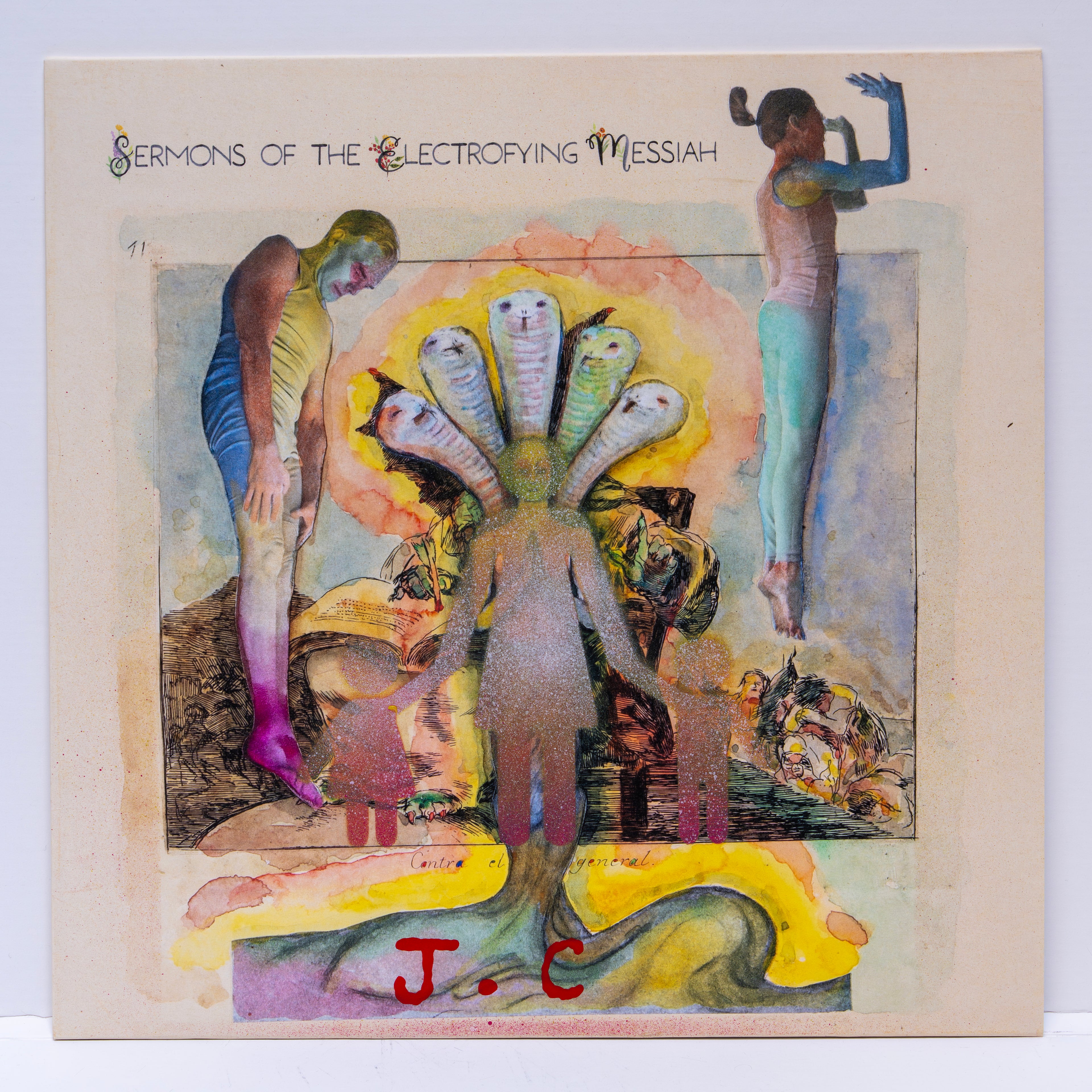 Jake Chapman & pdqb - 50 "Sermons of the Electrofying Messiah" - Gaza Support