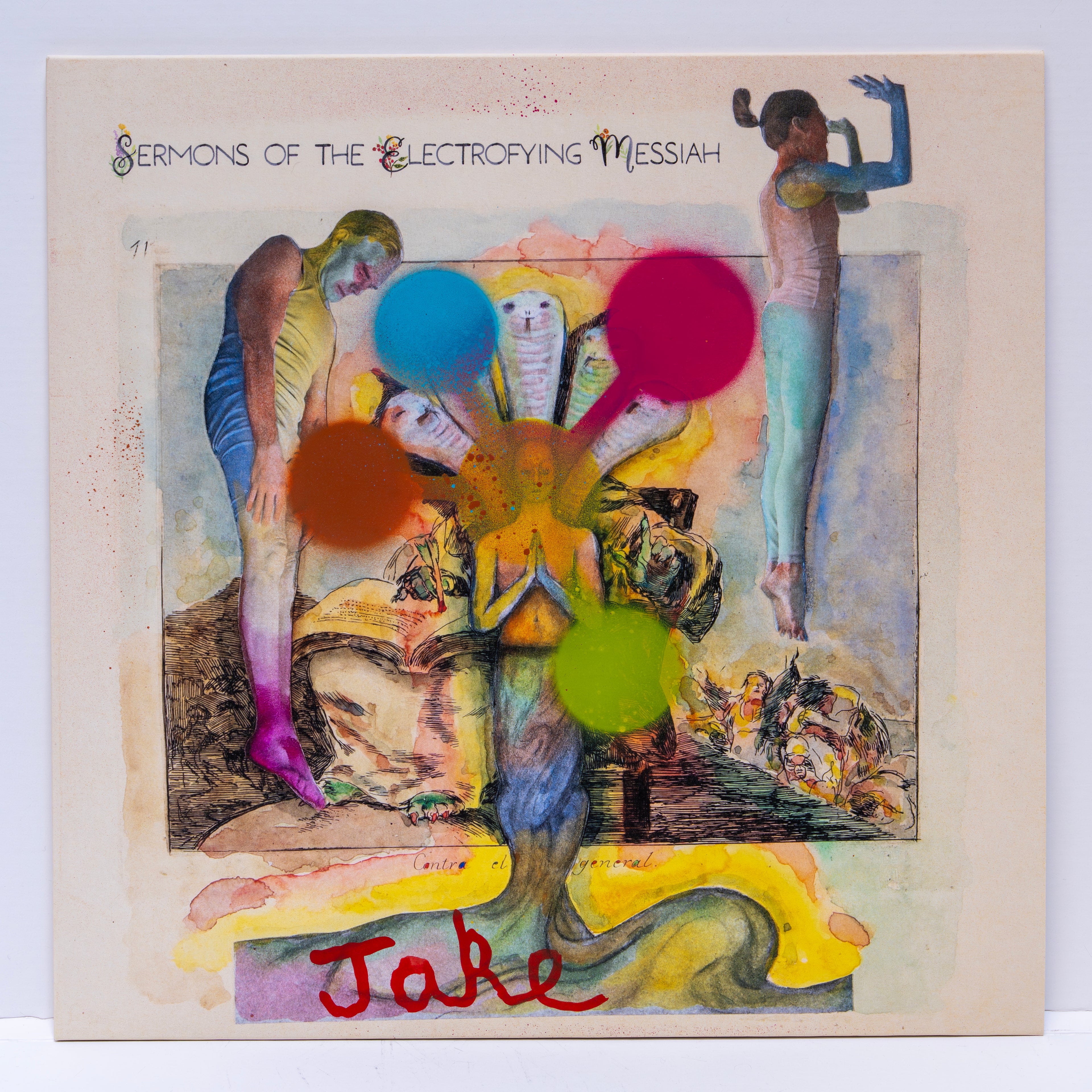 Jake Chapman & pdqb - 50 "Sermons of the Electrofying Messiah" - Gaza Support