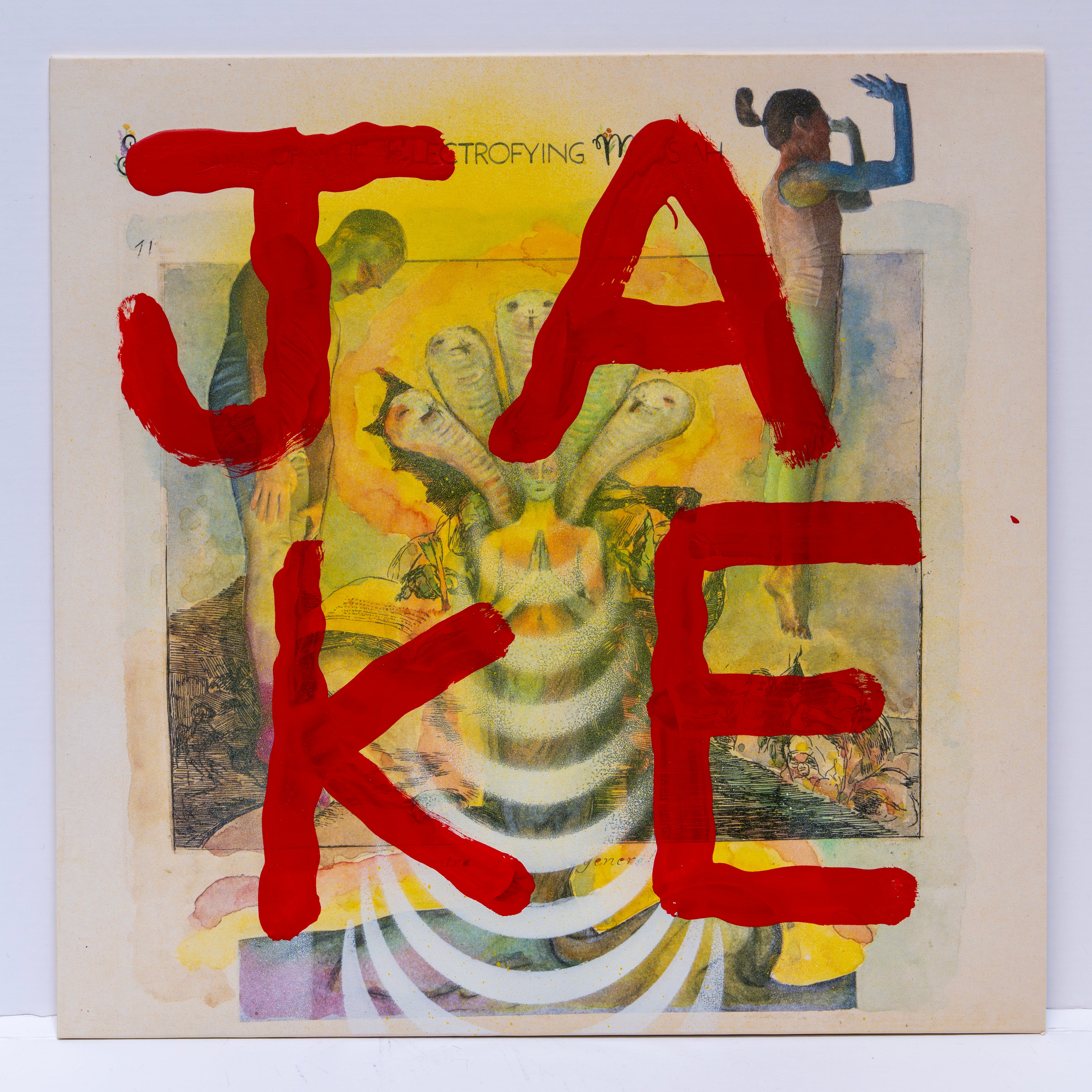 Jake Chapman & pdqb - 50 "Sermons of the Electrofying Messiah" - Gaza Support