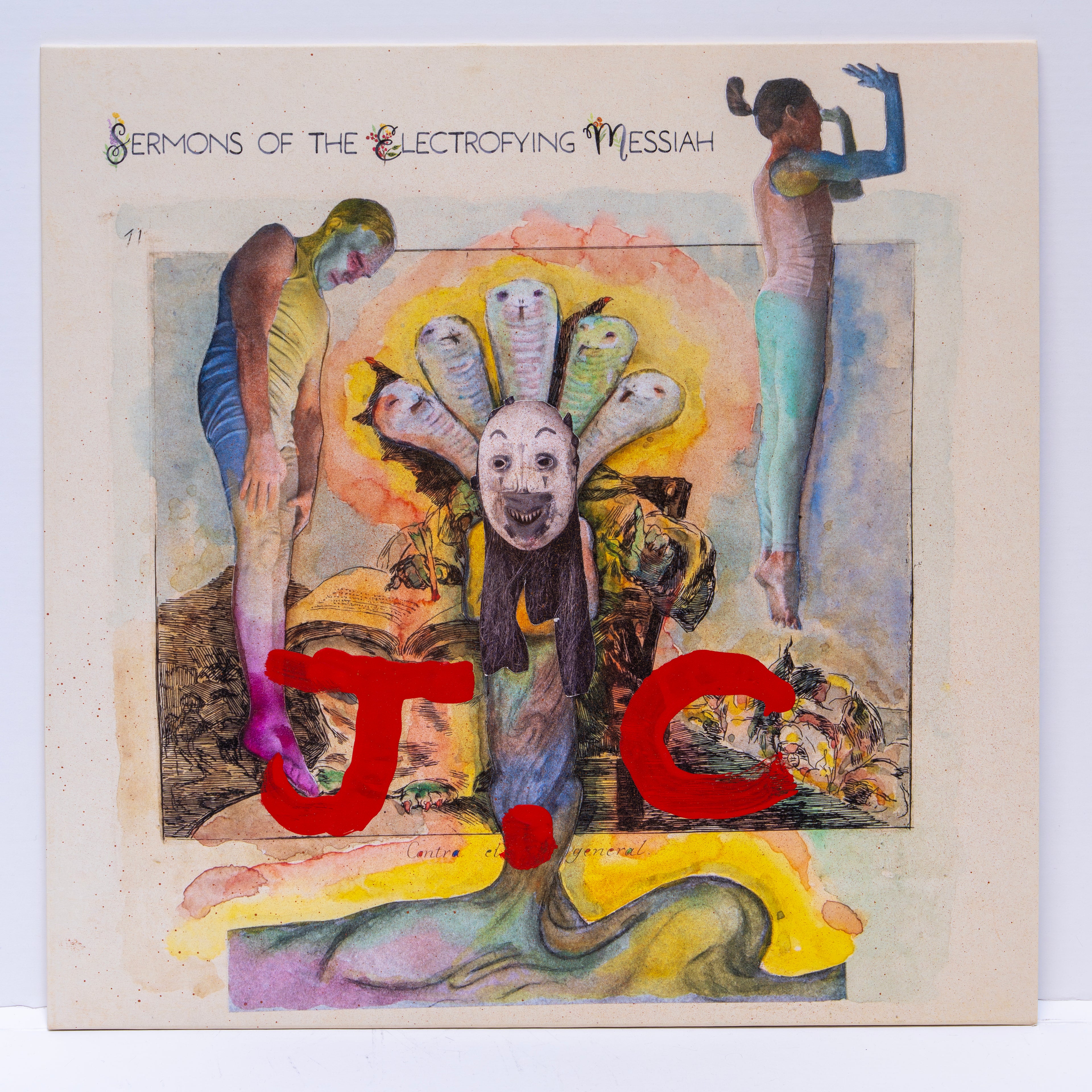 Jake Chapman & pdqb - 50 "Sermons of the Electrofying Messiah" - Gaza Support