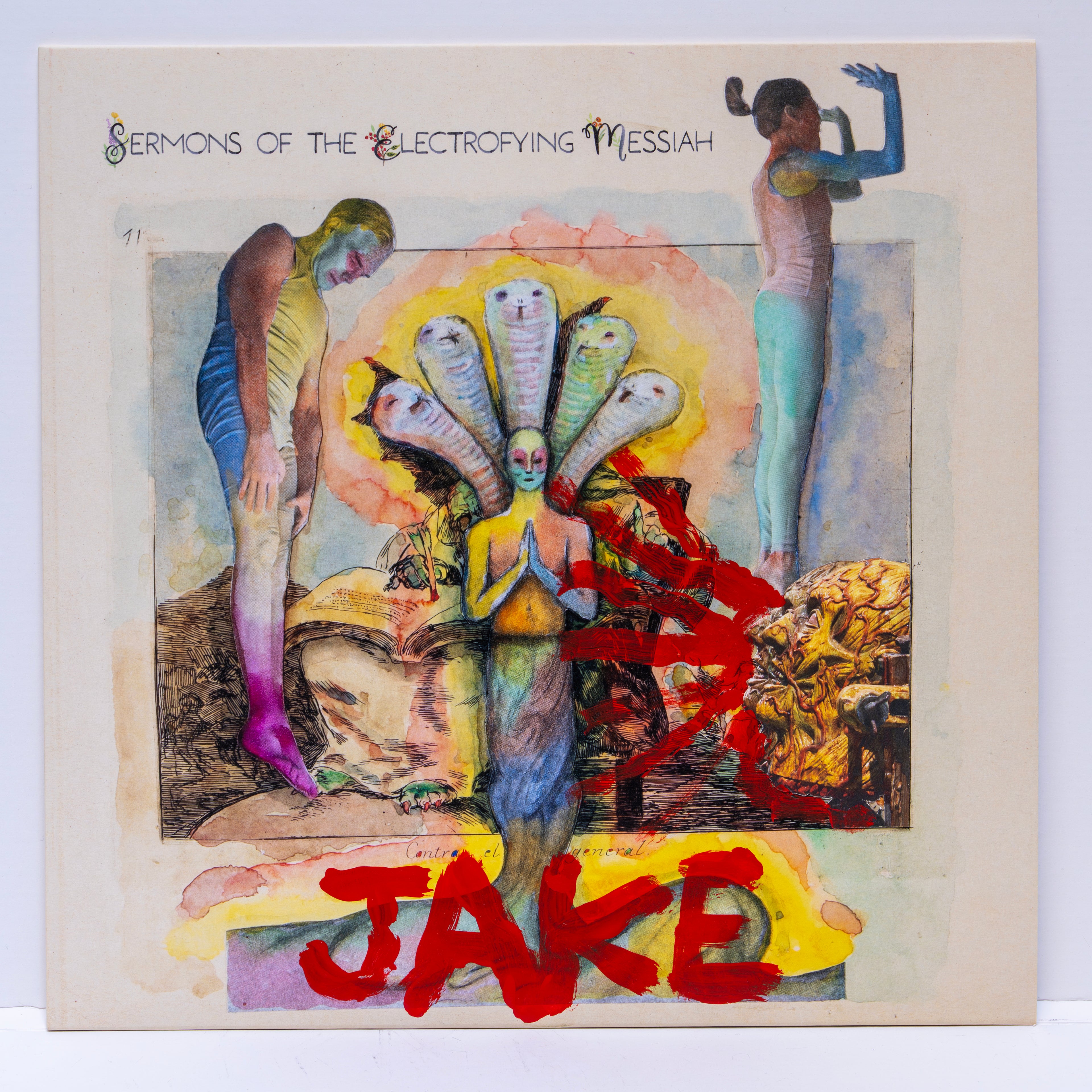 Jake Chapman & pdqb - 50 "Sermons of the Electrofying Messiah" - Gaza Support