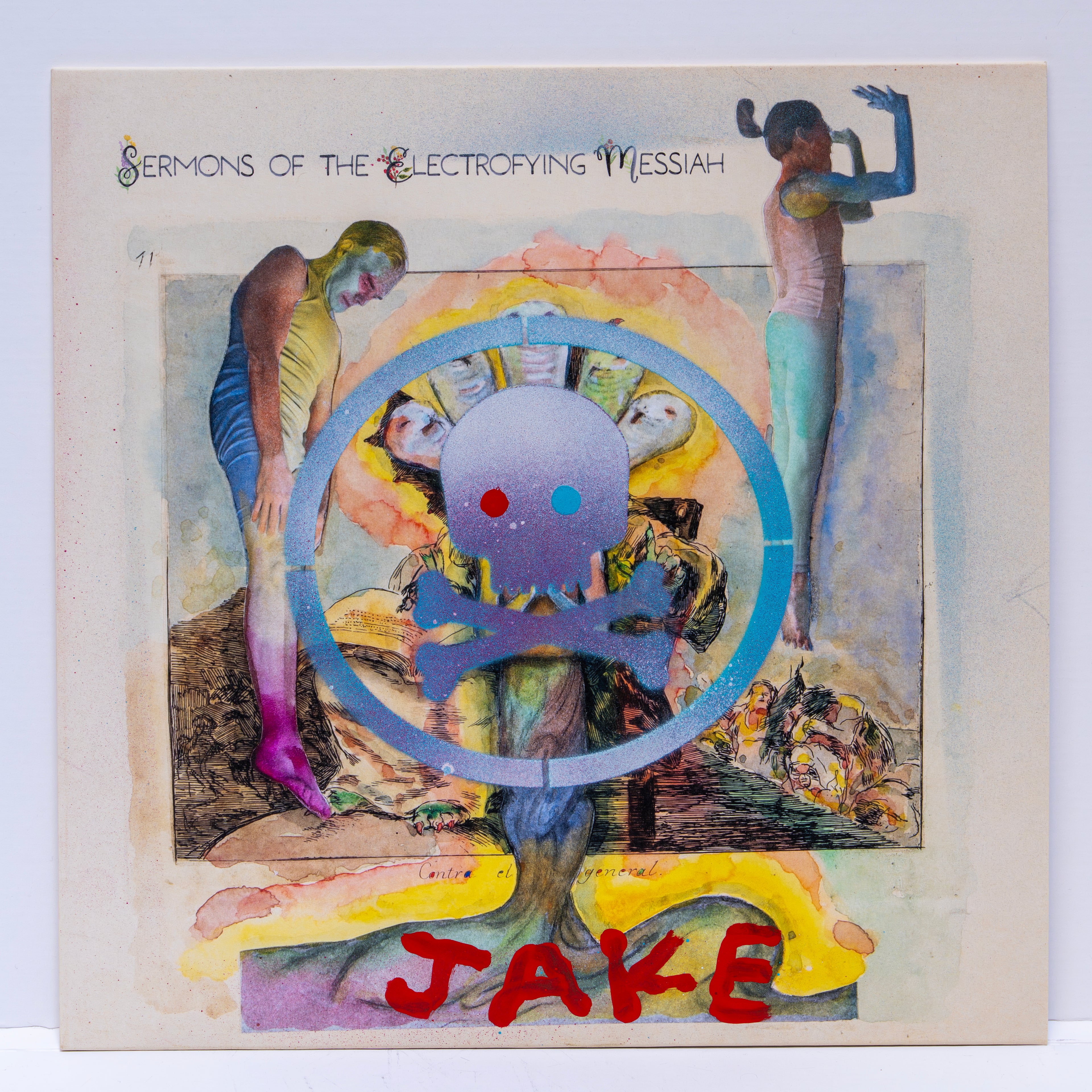 Jake Chapman & pdqb - 50 "Sermons of the Electrofying Messiah" - Gaza Support