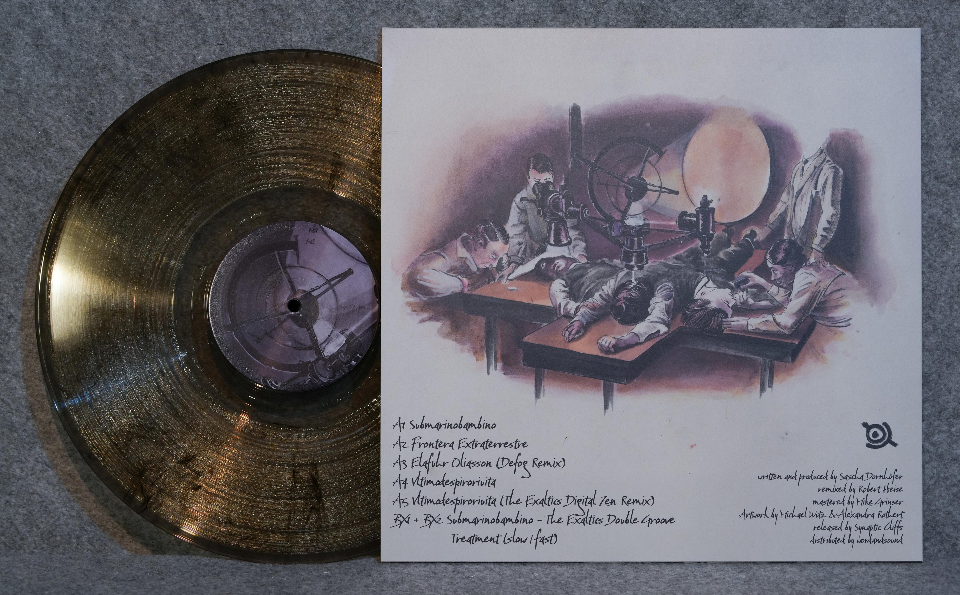 The Psychonautic Adventures of the 187 Year Old EDM Intolerance Survivor Gunnar Oliasson (12" Vinyl)
