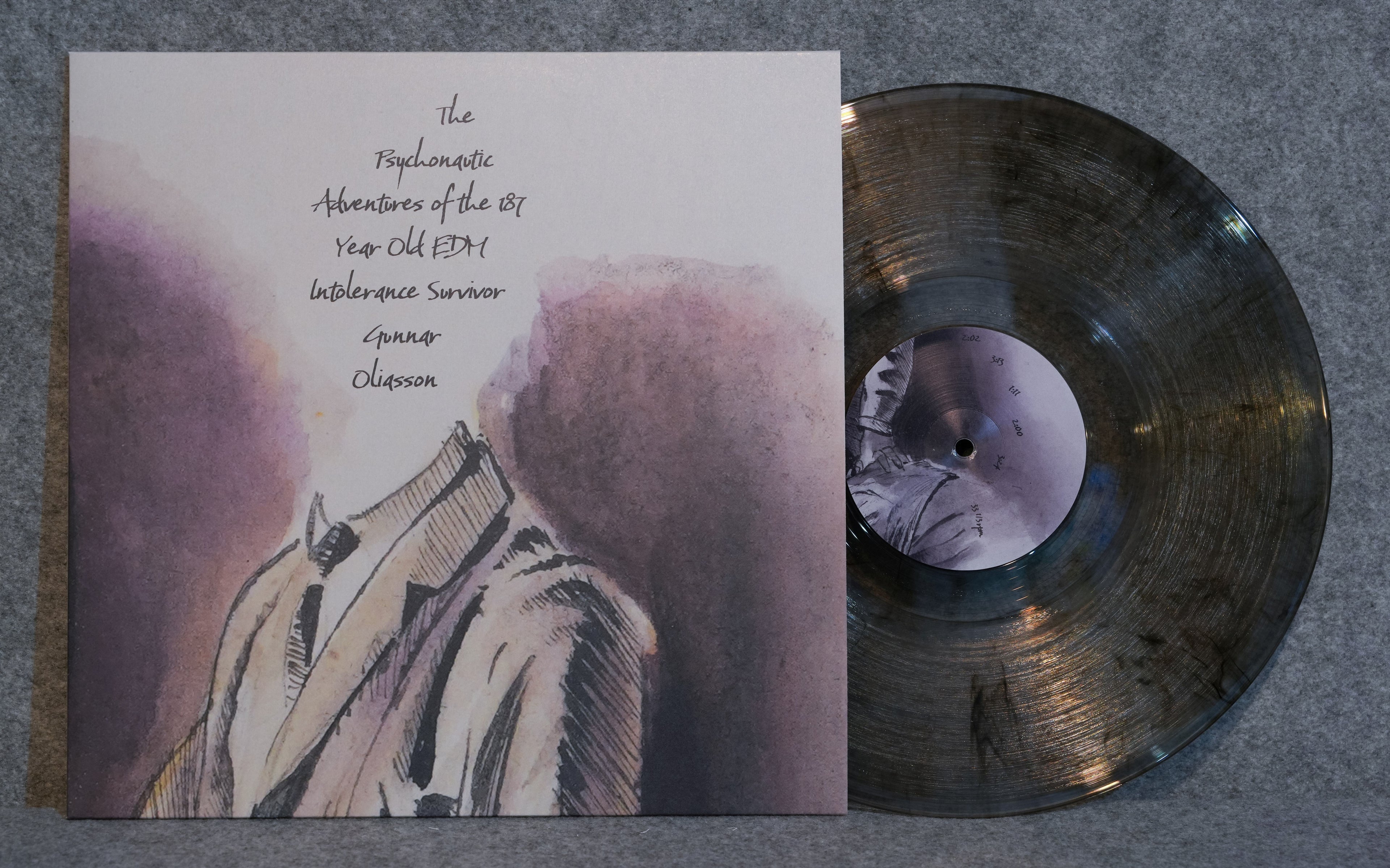 The Psychonautic Adventures of the 187 Year Old EDM Intolerance Survivor Gunnar Oliasson (12" Vinyl)