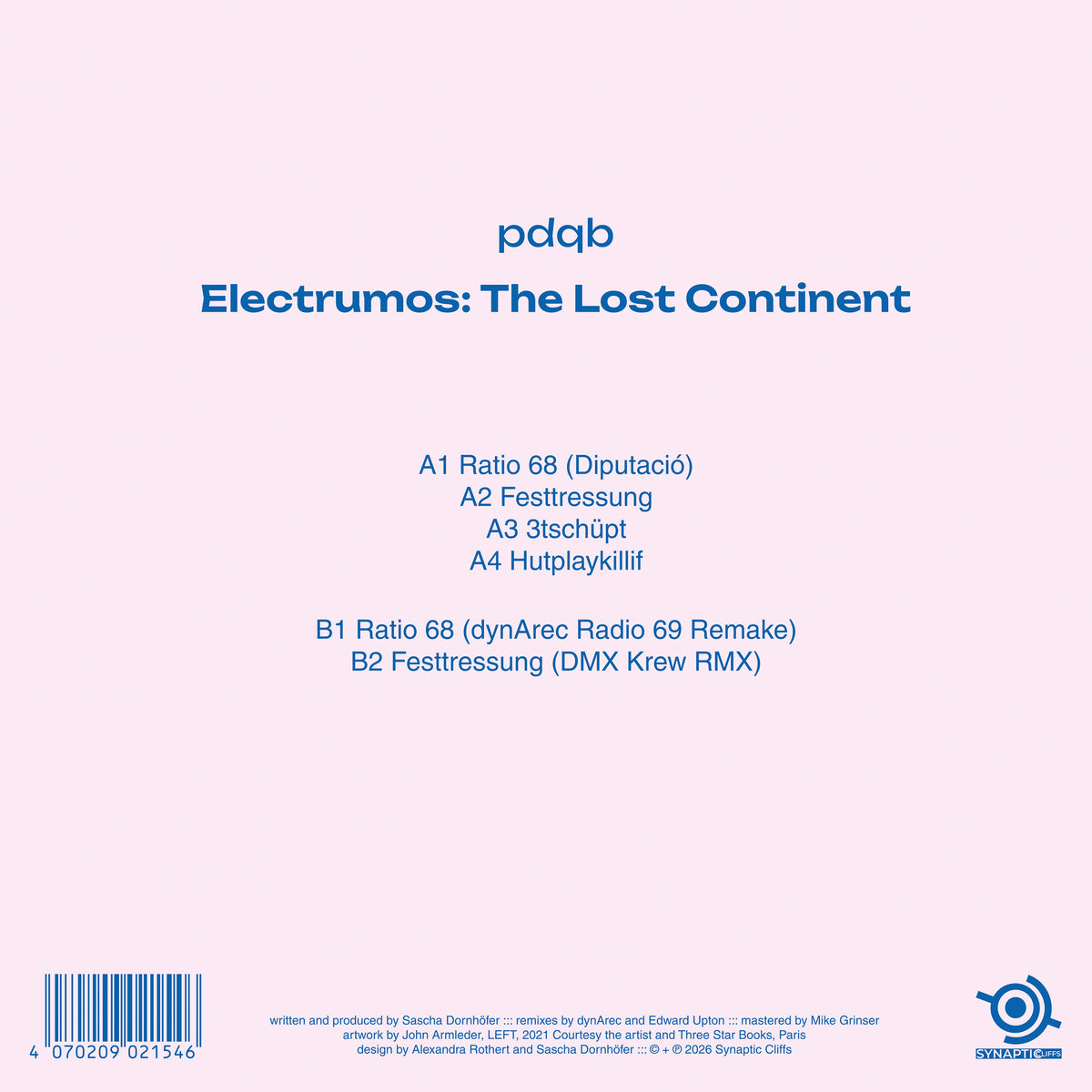 Electrumos: The Lost Continent (12" Vinyl)