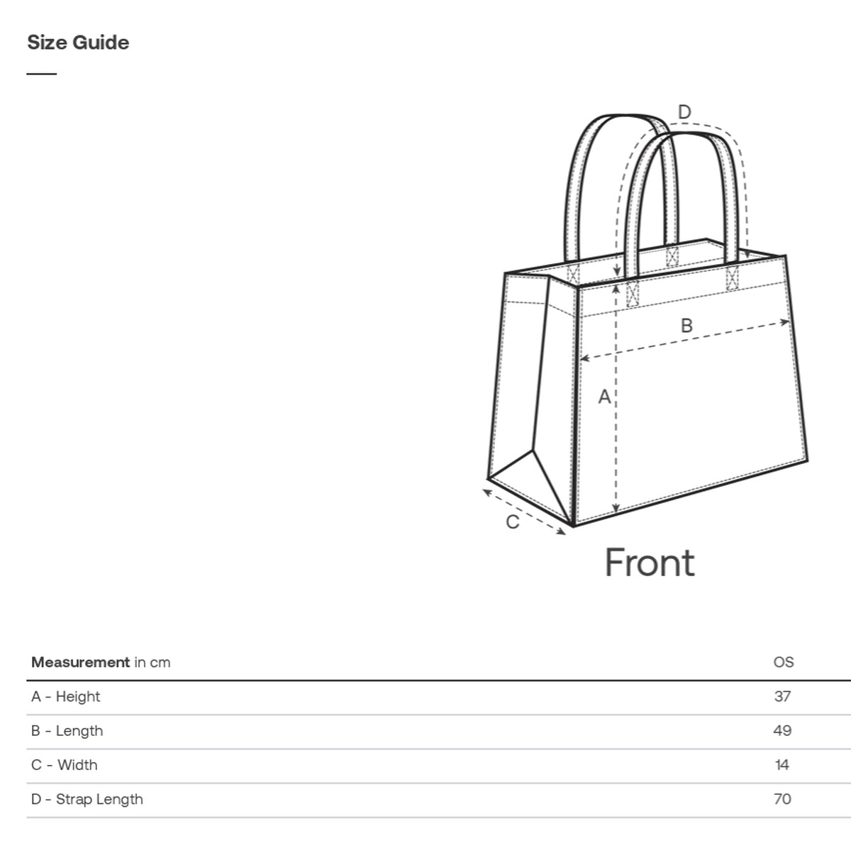 Shopping Bag (Black with yellow logo)