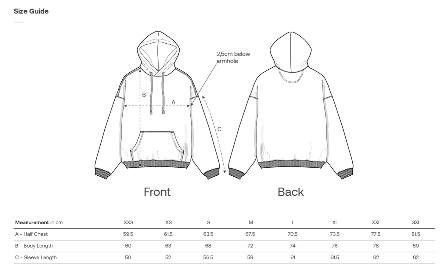 Oversize-Hoodie with a green 'arps ftw' print